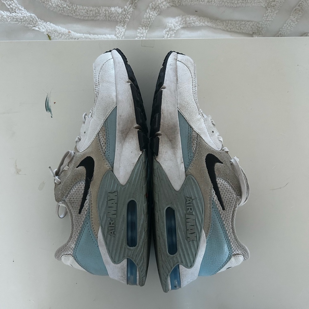 Nike Air Max Sneakers in Light Blue and White